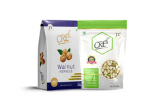 Walnut Kernels Standard + Pistachios Roasted Salted - Combo 500gm