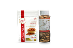 Almond Kernels + Mamra Giri Almonds - Combo 500gm