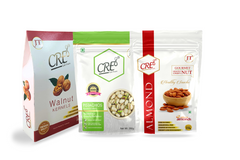 Walnut kernels premium + Pistachios roasted Salted + Almond Kernels - Combo 750gm