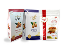 Walnut kernels standard + Walnut Kernels Premium + Almond kernels - Combo 750gm